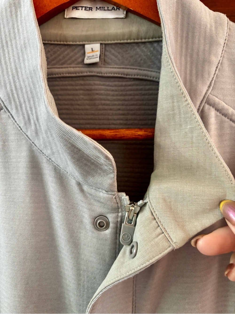 Peter Millar Beaumont Snap Front Performance Vest CURRENTLY SOLD IN STORES - Picture 4 of 7